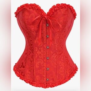 Red Corset Top